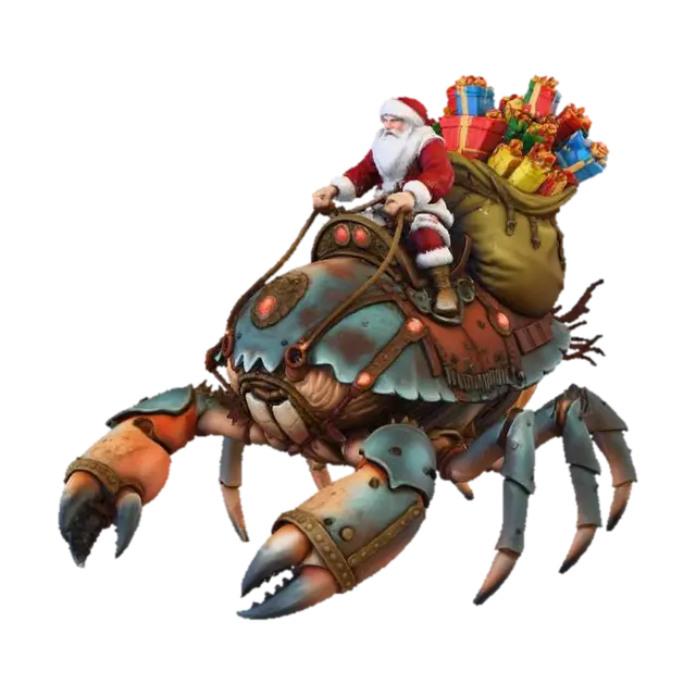 3D model for Santa's Steampunk Sleigh