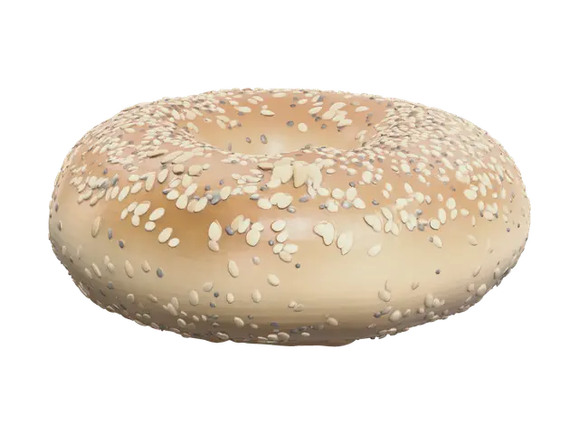 3D model for Weathered Bagel