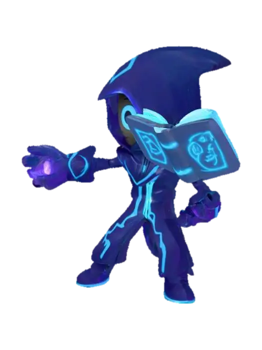 Arcane Enchanter - Mago 3D model, vytvořený pomocí AI