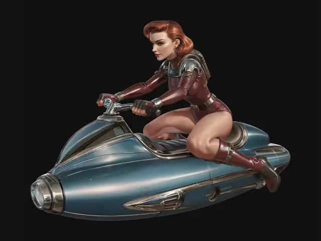 3D model for RetroFutureSpeederGirl-0017D-2