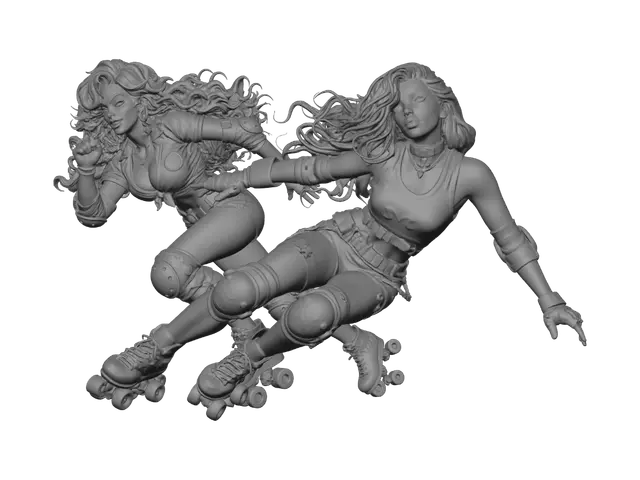 3D model for RollerDerby-ReddiWhip-Wreckquiem 01