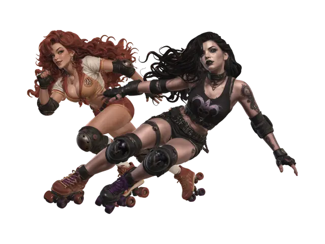 3D model for RollerDerby-ReddiWhip-Wreckquiem 01