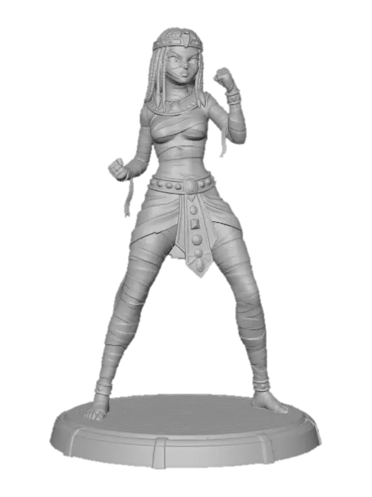 3D model for Ember Warrior of the Sands