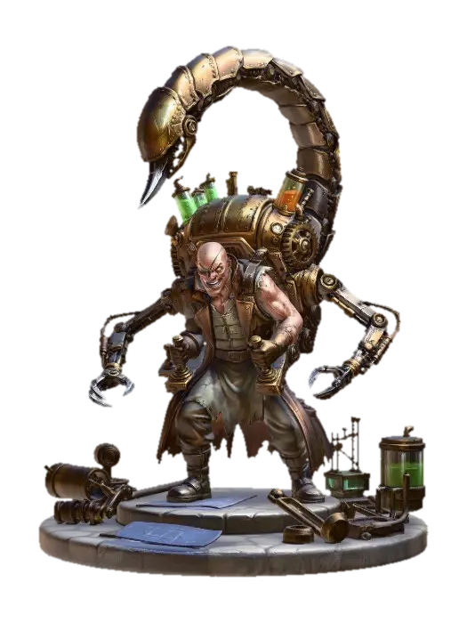 MadScience-0003 - Experimental 3D model, AI generated