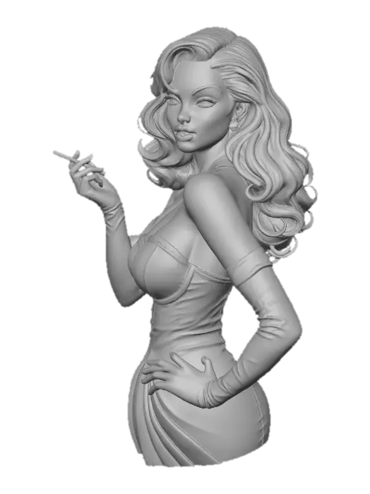 3D model for FemmeFatale-0013B