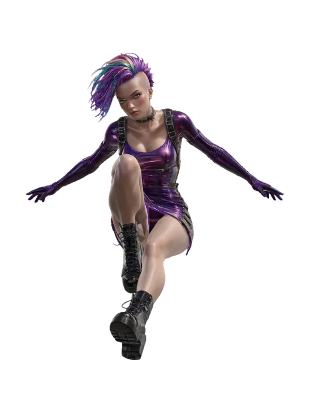 Prismatic Vanguard - Agent 3D model, vytvořený pomocí AI