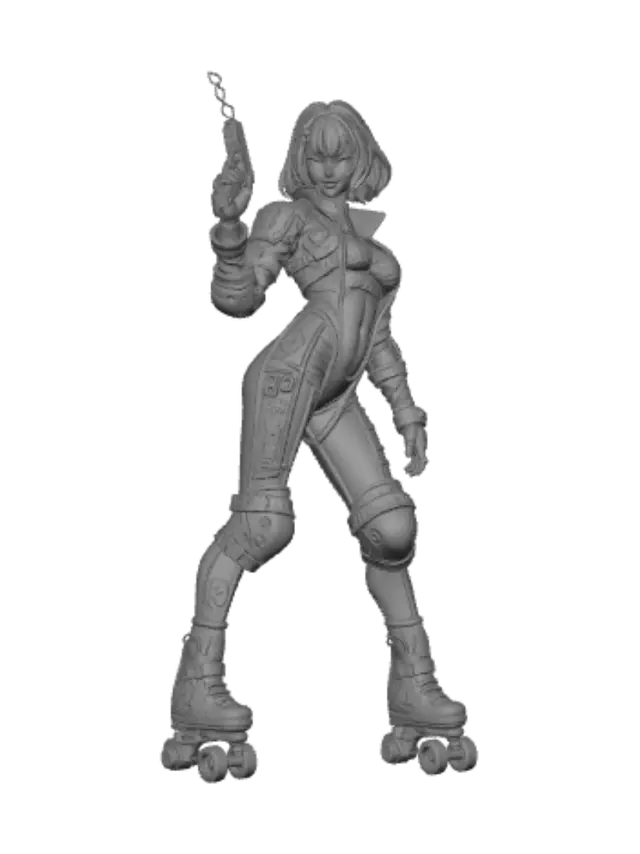 3D model for RollerDerby-StreetRacer-040