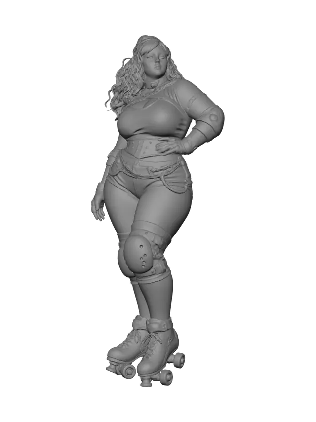 3D model for Midnight Roller Queen