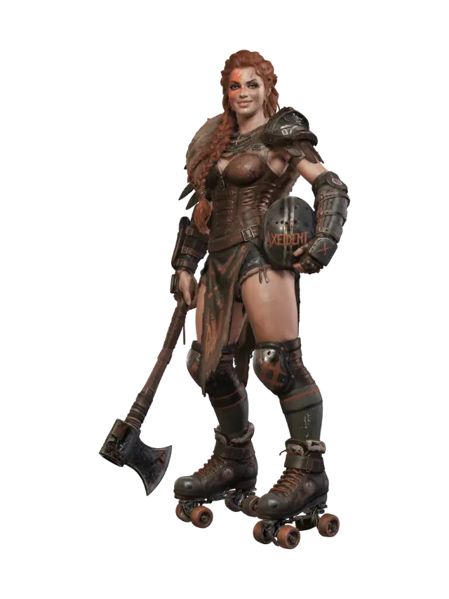 3D model for Valkyrie on Wheels