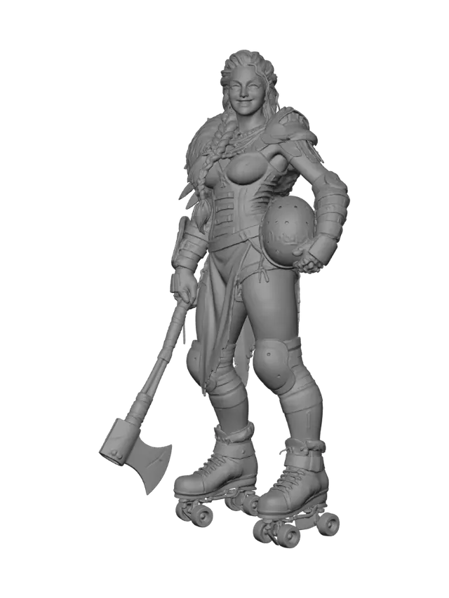 3D model for Valkyrie on Wheels