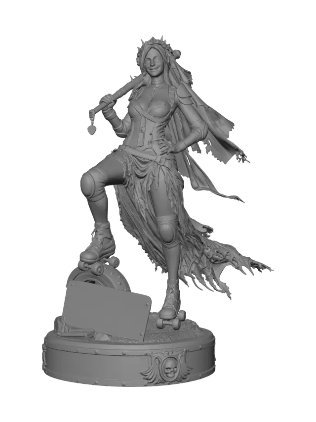 3D model for Bridal Warrior of Rust and Lace