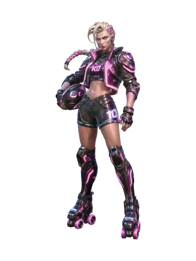 3D model for Neon Roller Valkyrie