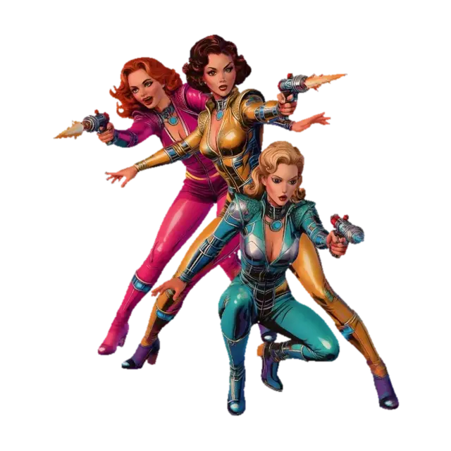 3D model for GalacticGunGirls-0016E-TRIO