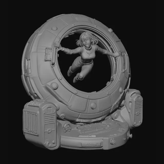 3D model for Threshold to Space
