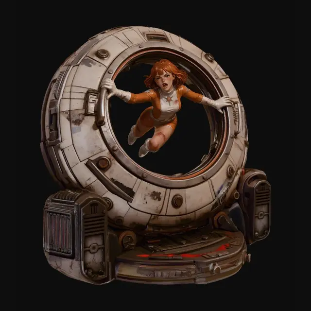 3D model for Threshold to Space