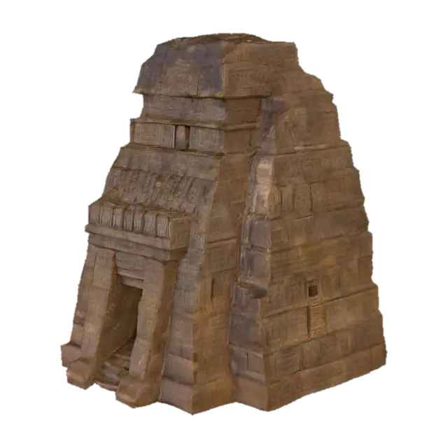 3D model for Temple of the Lost Jungle