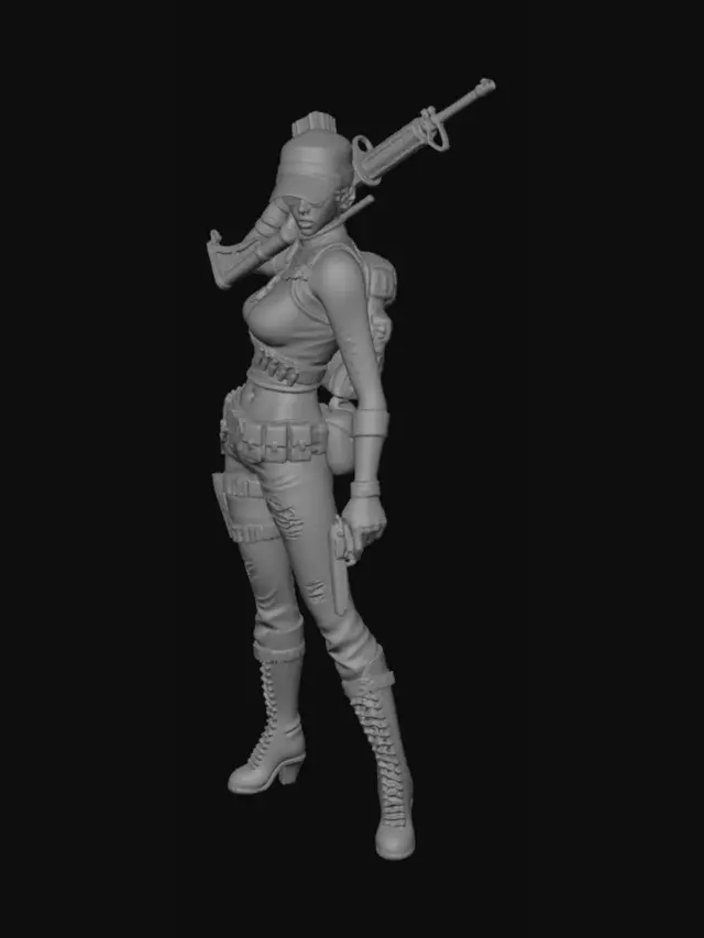 3D model for Wasteland Warrior
