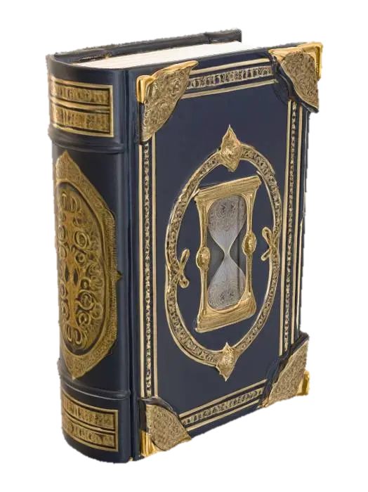 Eternal Arcana Book Cover - Symbols 3D model, vytvořený pomocí AI