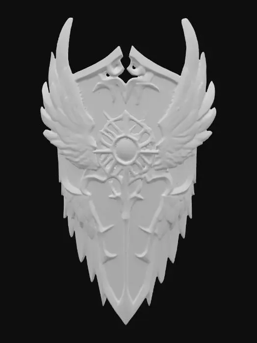 3D model for Winged Radiance Shield