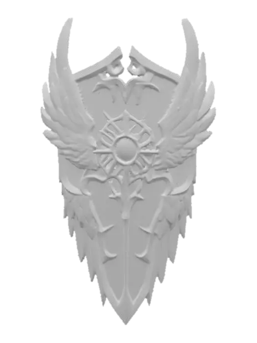 3D model for Winged Radiance Shield