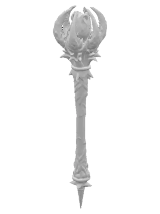 3D model for Inferno Scepter