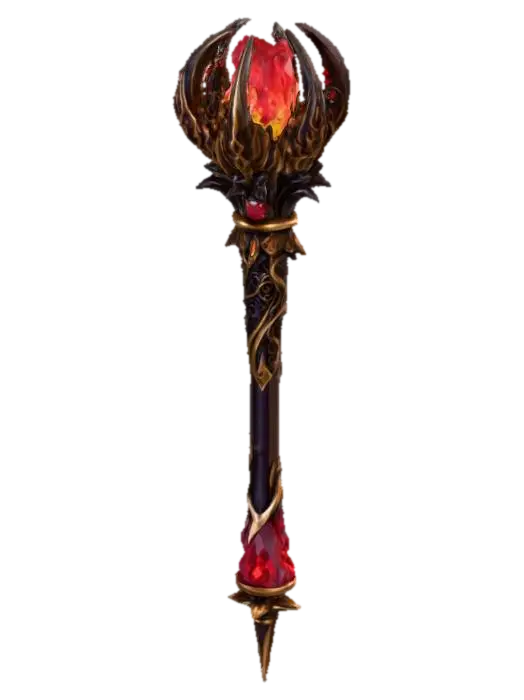 3D model for Inferno Scepter