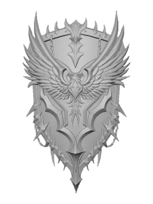 3D model for Eternal Phoenix Crest