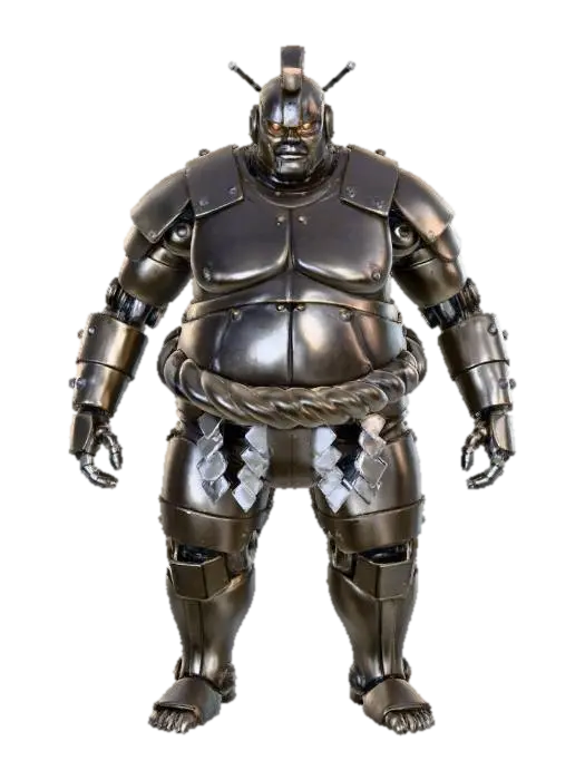 3D model for Samurai Bot, #villain#