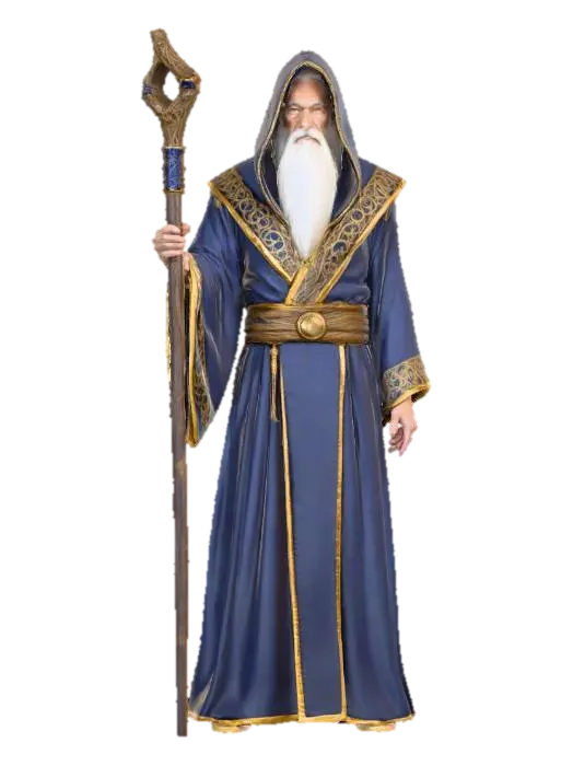 Sorcerer's Gaze, #villain# 3D model, vytvořený pomocí AI