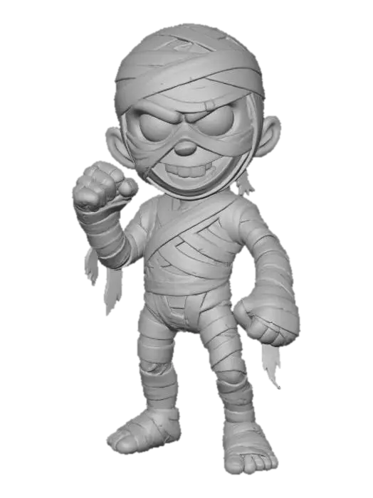 3D model for Mischievous Mummy, #Halloween2025#
