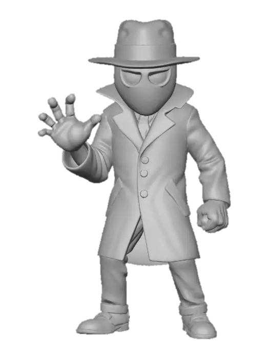 3D model for Shadowed Enigma, #Halloween2025#