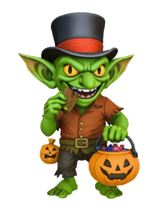 3D model for Goblin Treats, #Halloween2025#