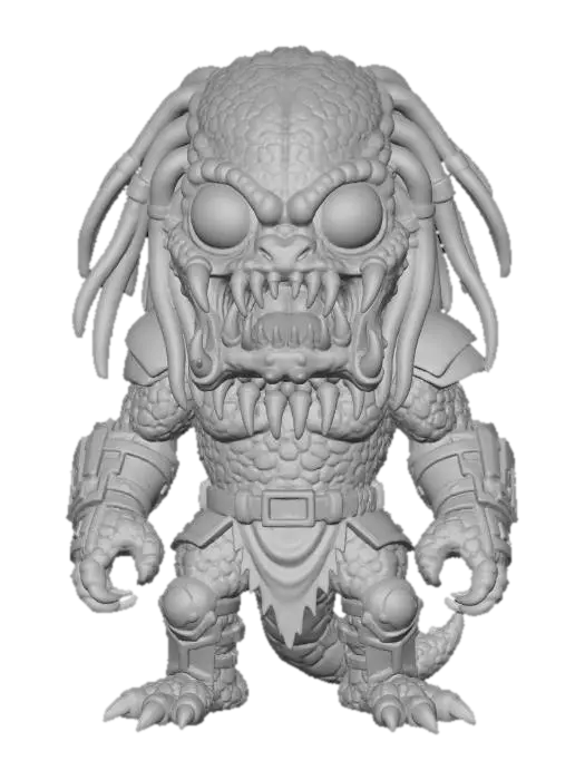 3D model for Green Beastling