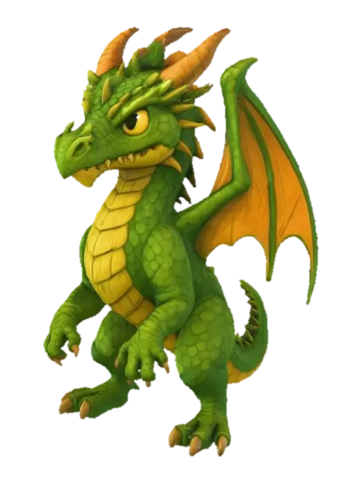 Emerald Hatchling - Highly 3D model, vytvořený pomocí AI