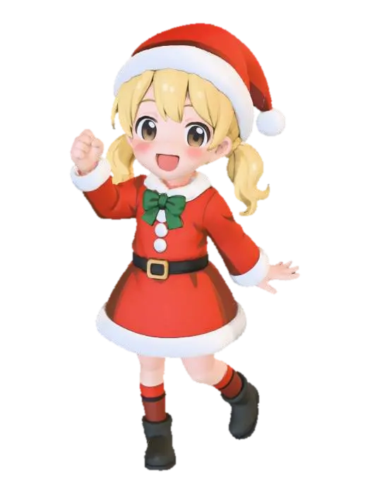 Festive Cheer, #Christmas2025# 3D model, vytvořený pomocí AI