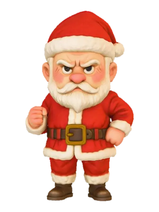 3D model for Santa's Determination, #Christmas2025#