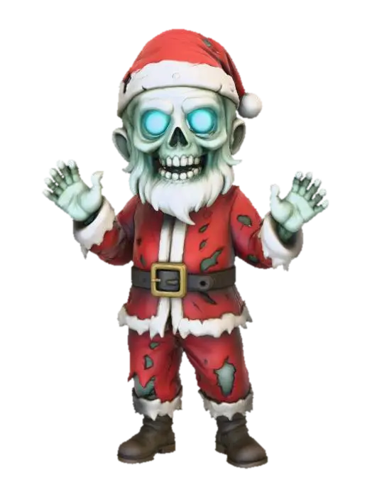 Frosty Kringle, #Christmas2025# 3D model, vytvořený pomocí AI