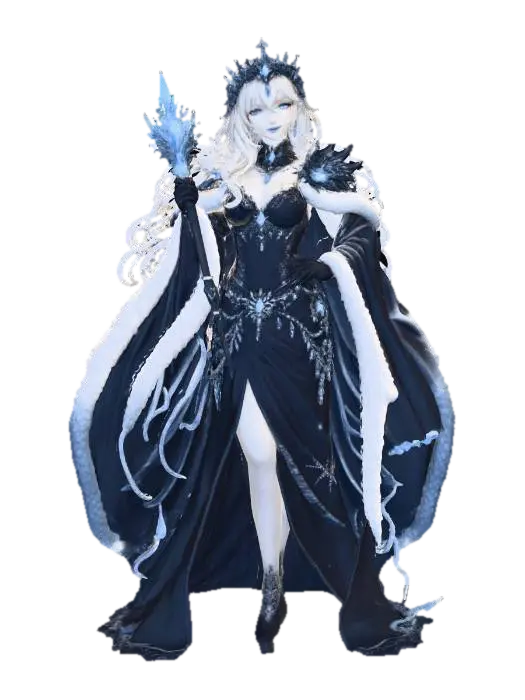 Frost Queen, #Christmas2025# - Chrismas 3D model, vytvořený pomocí AI