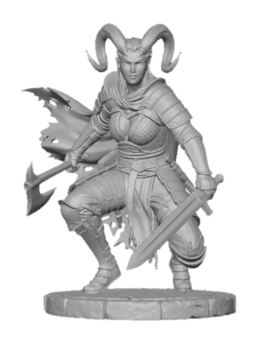 3D model for Stormhorn Warlord
