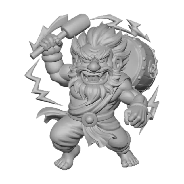 3D model for Thunderous Drum Warrior