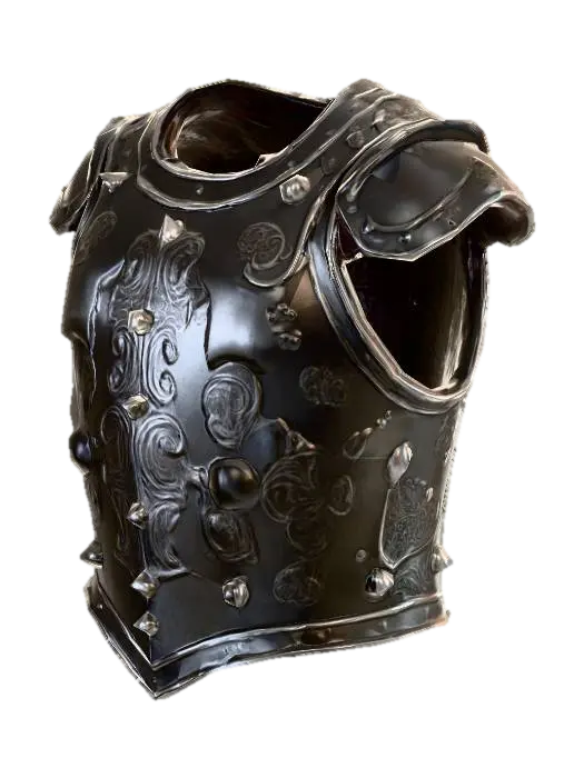 3D model for 3D model of medieval breastplate armor only.
No arms, no legs, no shoulders, no head, no body.
Single object. Standalone armor piece.