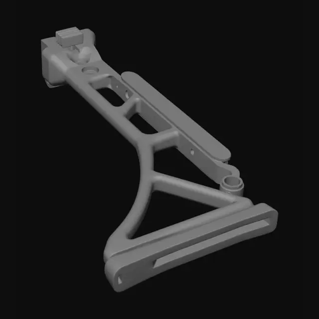 3D model for Rifle stock
