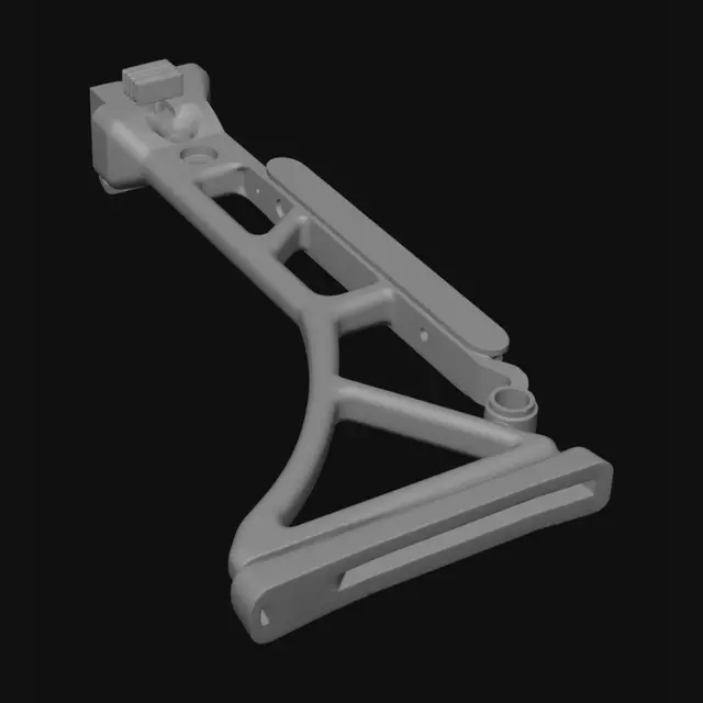 3D model for Rifle stock