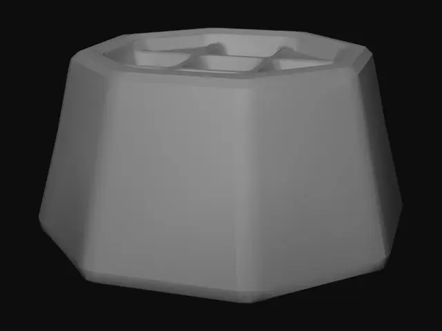 3D model for Golden Honey Cube