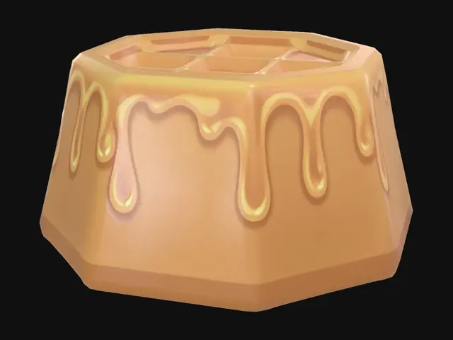 3D model for Golden Honey Cube