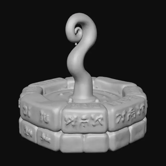 3D model for Runewell Spiral
