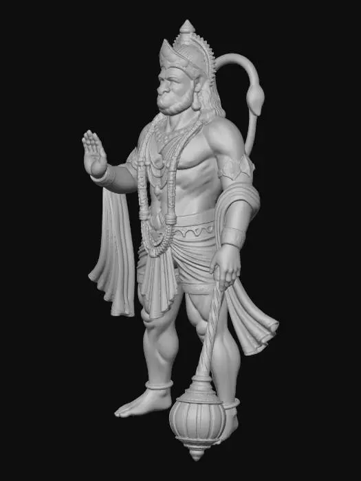 Free Hanuman 3D Models - Download Instantly | Meshy