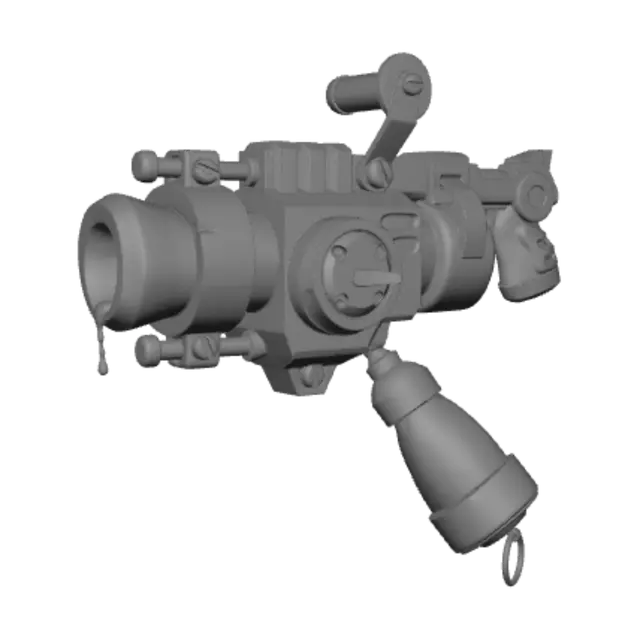 3D model for Amberstrike Blaster