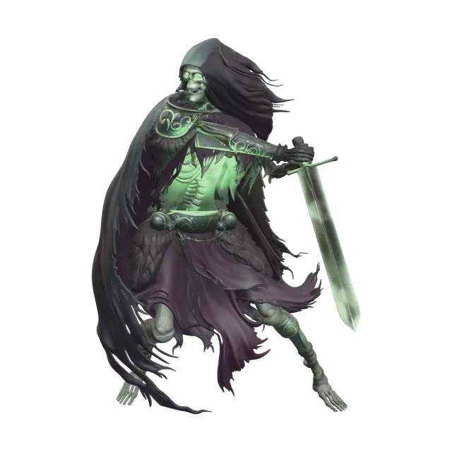 Fantasy Skeleton Anatomy 3D model, vytvořený pomocí AI