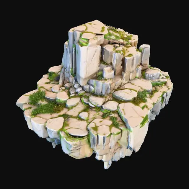 3D model for Floating Plateau